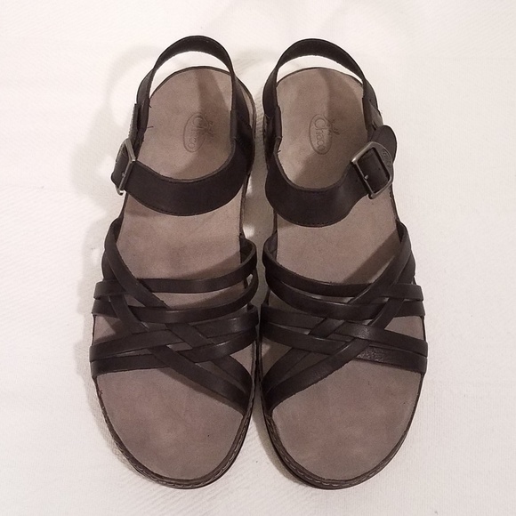 chaco fallon leather sandal